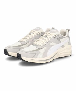 PUMA プーマ HYPNOTIC LS メンズスニーカー 厚底(ヒプノティックLS) 395295 03 ウォームホワイト/プーマホワイト/グレーシャルグレー