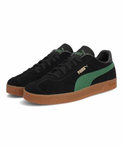 PUMA プーマ PUMA CLUB メンズレザースニーカー スエード(プーマクラブ) 381111 27 プーマブラック/バイン/プーマゴールド