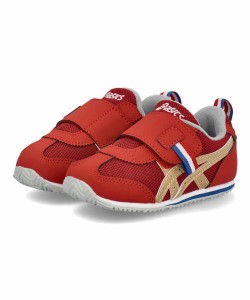 ASICS SUKU2 アシックス スクスク IDAHO BABY KT-ES 4 ベビーシューズ ワンストラップ(アイダホベビーKT-ES4) 1144A366 600 レッド/シャ