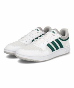 adidas アディダス HOOPS 3.0 SUMMER メンズスニーカー(フープス3.0サマー) IG1484 フットウェアホワイト/カレッジグリーン/グレーツー