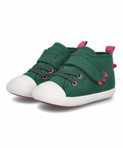 converse コンバース BABY ALL STAR N DINOSAUR V-1 ベビーシューズ(ベビーオールスターNダイナソーV-1) 7SD942 グリーン/ピンク