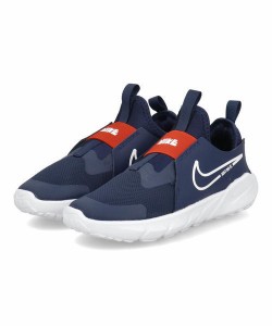 NIKE ナイキ FLEX RUNNER 2 PSV【軽量】キッズスニーカー スリッポン(フレックスランナー2PSV) DJ6040 403 ミッドナイトネイビー/ホワイ