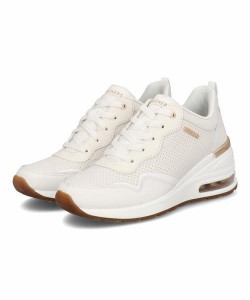 SKECHERS スケッチャーズ MILLION AIR-HOTTER AIR レディースヒールスニーカー(ミリオンエアホッターエア) 155399 WHT ホワイト