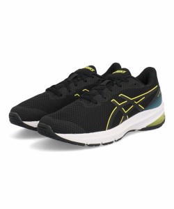 ASICS アシックス GT-1000 12 GS キッズスニーカー ランニングシューズ ひも靴 1014A296 005 ブラック/ブライトイエロー