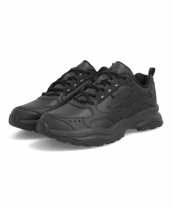 FILA フィラ WOODBLOCK STR メンズ厚底スニーカー(ウッドブロックSTR) 1RM02259E 001 ブラック