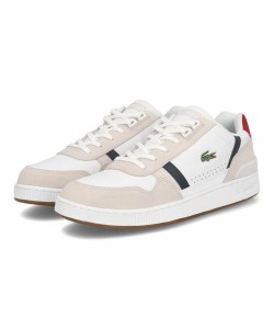 LACOSTE ラコステ T-CLIP 0120 2 SMA メンズスニーカー レザースニーカー(Tクリップ01202SMA) 40SMA0048 407 ホワイト/ネイビー/レッド