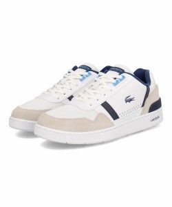 LACOSTE ラコステ T-CLIP 124 5 SMA メンズスニーカー レザースニーカー(Tクリップ1245SMA) 47SMA0071 080 ホワイト/ブルー