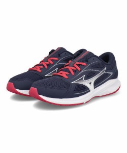 mizuno ミズノ MAXIMIZER 26【軽量/幅広3E】レディーススニーカー ランニングシューズ(マキシマイザー26) K1GA2401 23 ネイビー/ホワイト