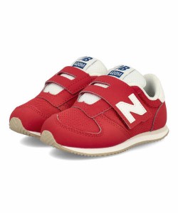 new balance ニューバランス IZ420M ベビースニーカー ベビーシューズ 子供靴 ワンベルト 712420 RS レッド