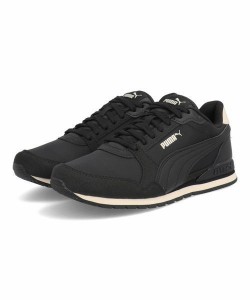 PUMA プーマ ST RUNNER V3 NL BG レディーススニーカー(STランナーV3NLBG) 384901 19 プーマブラック/プーマブラック/アルパインスノー