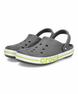 crocs クロックス BAYABAND CLOG【軽量/2WAY】レディースサンダル サボ(バヤバンドクロッグ) 205089 0GX スレートグレー/ライムパンチ【