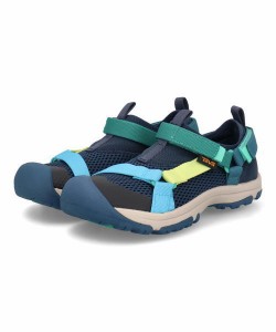 Teva テバ K OUTFLOW UNIVERSAL キッズシューズ アウトドアスニーカー(キッズアウトフローユニバーサル) 1136599C NML ネイビーマルチ