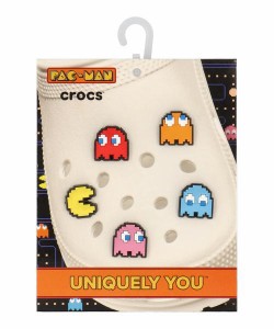 crocs クロックス JIBBITZ CHARMS ジビッツチャーム PAC MAN 5 PACK シューズアクセサリー(パックマン5パック) 10007700 パックマン