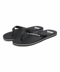 QUIKSILVER クイックシルバー MOLOKAI CORE メンズビーチサンダル(モロカイコア) AQYL101325 KVJ1 ブラック1