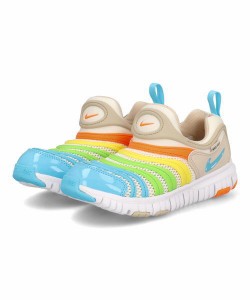 NIKE ナイキ DYNAMO FREE BR PS キッズスニーカー スリッポン(ダイナモフリーBRPS) FN8910 141 ペールアイボリー/バルチックブルー/ホワ