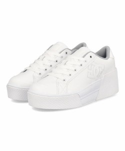 DC SHOES ディーシーシューズ CHELSEA LITE WEDGE レディーススニーカー 厚底 ウェッジ(チェルシーライトウェッジ) DW242601 WW0 ホワイ