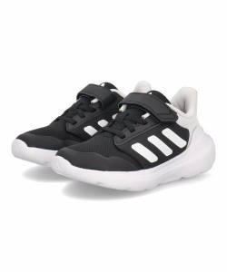 adidas アディダス TENSAUR RUN 3.0 EL C キッズスニーカー ストラップ 厚底(テンソーラン3.0ELC) IE5983 コアブラック/フットウェアホワ