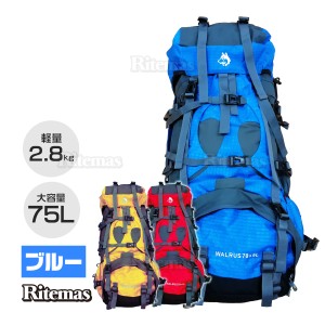 リュック 大容量 70L バッグ ザック レインカバー付き 大型ザック アウトドア キャンプ 山小屋泊 テント泊 トレッキングパック ハイキン