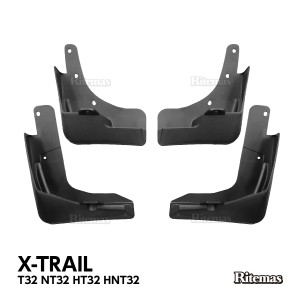 X-TRAIL XTRAIL エクストレイル T32 マッドガード マッドフラップ フェンダー 泥除け 泥よけ 泥 防止 泥跳ね防止 泥跳ね フロント リア 