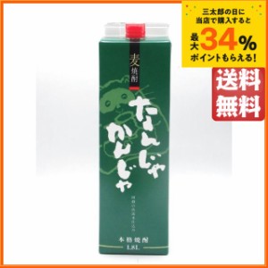 瑞鷹 なんじゃかんじゃ 紙パック 麦焼酎 25度 1800ml 