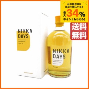 ニッカ デイズ 箱付き 逆輸入品 40度 700ml ■国内の正規流通はありません。ちゃがたパーク【ウイスキー ウィスキー ジャパニーズ 国産】