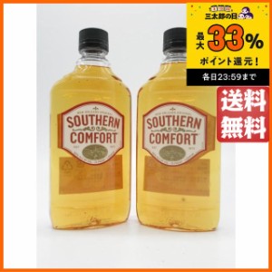 【2本セット】サザン カンフォート ハーフサイズ ペットボトル 並行品 35度 375ml×2本 (計750ml)