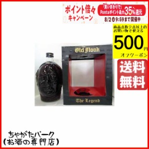 [箱にやや傷みあり] オールドモンク ラム ザ レジェンド 並行品 42.8度 1000ml ■インド産のラム【ラム】 ちゃがたパーク