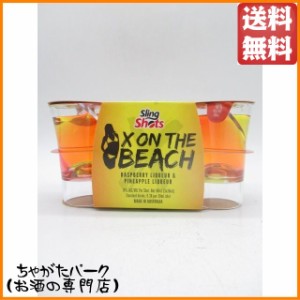 スリングショット エックス オン ザ ビーチ リキュール 16度 30ml×3個セット (90ml)【リキュール】 送料無料 ちゃがたパーク