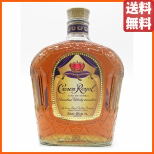 クラウンローヤル 箱なし 並行品 40度 750ml【ウイスキー】【カナディアン】