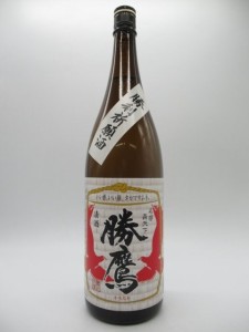 【在庫限りの衝撃価格！】 鷹正宗酒造 勝鷹 カチタカ 清酒 1800ml ■福岡ソフトバンクホークス公認の勝利祈願酒 