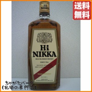 ニッカ ハイニッカ (ＨＩ ＮＩＫＫＡ) 39度 720ml【ウイスキー ウィスキー ジャパニーズ 国産】 送料無料 ちゃがたパーク