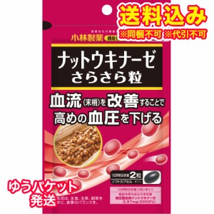 ゆうパケット）小林製薬　ナットウキナーゼ　さらさら粒　60錠（30日分）入