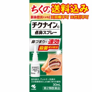 定形外）【第2類医薬品】チクナインc　点鼻スプレー 　30ml【セルフメディケーション税制対象】