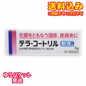 ゆうパケット）【第(2)類医薬品】テラコートリル軟膏ａ　6g