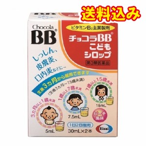 【第3類医薬品】チョコラBB こどもシロップ（30ml×2瓶）