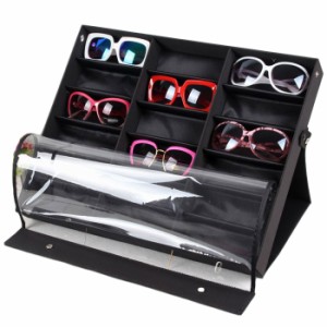 サングラスや眼鏡を大量に収納できてディスプレイもできるコレクションケースバッグ 小物 ブランド雑貨 眼鏡 サングラス 眼鏡小物 眼鏡ケ