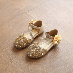 キッズ 女の子 シューズ 靴 フォーマル 子供靴 キッズ靴 ベビー靴 こども くつ 可愛い 結婚式 リボン キラキラ プリンセスシューズ ドレ
