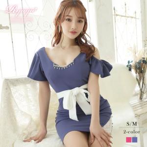 Andy 癒せる GLAMOROUS】フリルチューリップカットセットアップミニドレス 