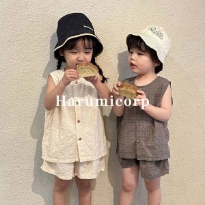 セットアップ キッズ ベビー服 女の子 男の子 子供服 シャツ ショートパンツ 韓国こども服 夏服 おしゃれ 可愛い 赤ちゃん ルームウェア 