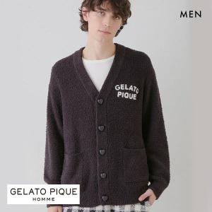 ジェラートピケ オム メンズ ショコラ＆フランボワーズ ベビモコカーディガン ジェラピケ Chocolat＆Framboise gela 30%OFF 送料無料
