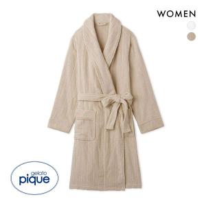 ジェラートピケ gelato pique UNISEX タオルローブ ジェラピケ パジャマ ルームウェア バスローブ 送料無料