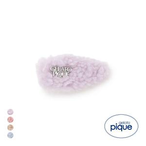 ジェラートピケ ボアヘアピン ジェラピケ gelato pique