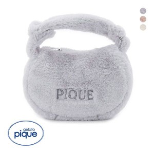 ジェラートピケ gelato pique エコファーハンドルポーチ ジェラピケ 35%OFF