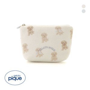 ジェラートピケ トイプードル柄ティッシュポーチ ジェラピケ gelato pique 20%OFF