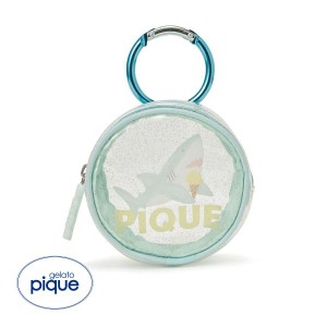 ジェラートピケ SHARK PVCミニポーチ ジェラピケ gelato pique 20%OFF