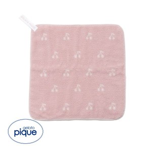 ジェラートピケ チェリーループ付きタオル ジェラピケ gelato pique メール便(7)