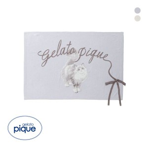 ジェラートピケ CATジャガードブランケット ジェラピケ gelato pique 20%OFF 送料無料