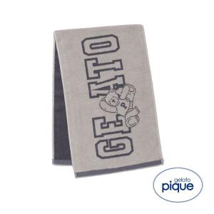 ジェラートピケ スポーティーベアフェイスタオル ジェラピケ gelato pique