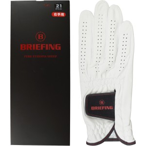 ブリーフィング BRIEFING PREMIUM LEATHER ゴルフグローブ メンズ レフティ