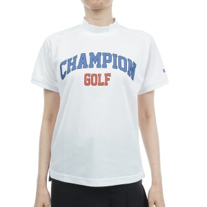 チャンピオンゴルフ　Champion GOLF　モックネック半袖シャツ　レディス